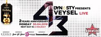 Veysel LIVE // 2nd Anniversary of Dynasty at Bollwerk