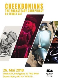 Cheekbonians/CH & The Rocksteady Conspiracy/A & DJ Target Cat/A@dasBACH