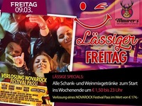 Lässiger Freitag & Novarock Verlosung@Maurer´s