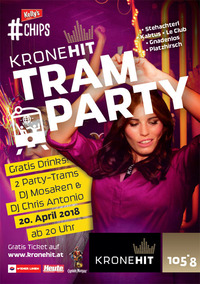 Die KRONEHIT Tram Party@Schwedenplatz