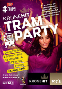 Die KRONEHIT Tram Party@Jakominiplatz