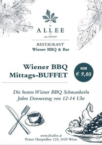 Wiener BBQ Mittags-Buffet@die ALLEE