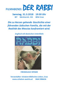 Filmabend: DER RABBI@bit schulungscenter