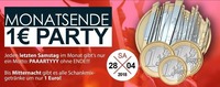 Monatsende 1 EURO Party!@Bollwerk Klagenfurt