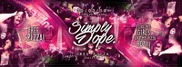 SIMPLY DOPE / PIZZA N‘ HIP HOP / 30.03. / CITY CLUB VIENNA