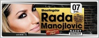 LIVE!! RADA MANOJLOVIC@Nachtschicht