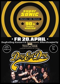 Supersonic - 90s Most Wanted (Dog Eat Dog Aftershowparty)