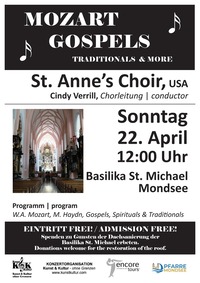 Mozart, Gospels, Traditionals & more@Evangelische Christuskirche