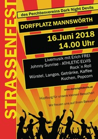 Strassenfest Mannswörth