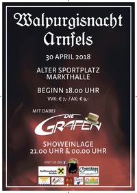 Walpurgisnacht Arnfels 2018@Alter Sportplatz / Markthalle