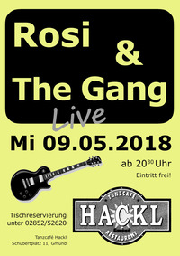 Rosi & The Gang@Tanzcafé Hackl