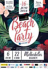 KRONEHIT BEACH PARTY presented by HYPO NOE@Melkerkeller Baden