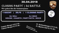 Closing Party | DJ Battle@Manglburg Alm