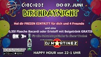 BIRTHDAYNIGHT@Discothek Concorde