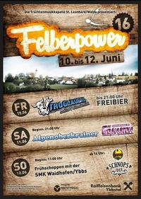 Felberpower 2016@Festzelt