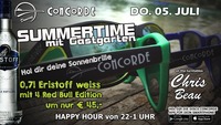 SUMMERTIME mit DJ Chris Beau@Discothek Concorde