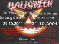 Halloween@Hotel Concordia (Weinkeller)