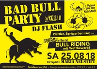 Bad Bull Party@Ortsplatz Maria Neustift