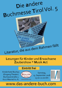 Die andere Buchmesse in Tirol - Vol. 5@Kinderhotel Buchau