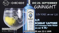 GINNIGHT with Deejay JP@Discothek Concorde