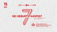 GEI Geburtstagsfest - wir werden 7!