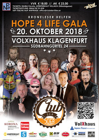 Hope 4 Life Gala - Club der 50er Benefizgala@Volxhaus - Klagenfurt