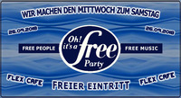 Oh It's a Free Party - 26. September 2018 - Freier Eintritt@Flex