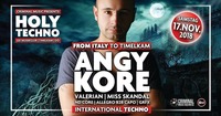 HOLY Techno with Angy Kore (Italy)@GEI Musikclub