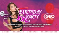 Birthday Party XXL@GEO