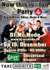 Now this is (a) fun Party / XMAS Special@Gösserbräu Bregenz