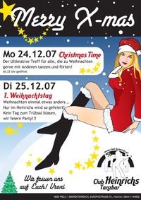 MERRY X-mas Party@Club Heinrichs Tanzbar