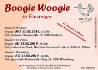 Boogie Woogie für Einsteiger@Gemeindesaal Winklarn