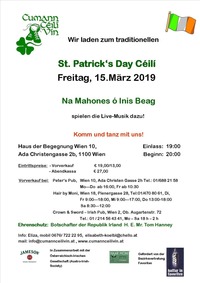 St. Patrick`s Day Céilí (Irisches Tanzfest)