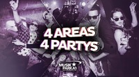 4 Areas – 4 Parties!@Musikpark-A1