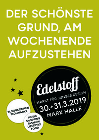 Edelstoff Markt für junges Design