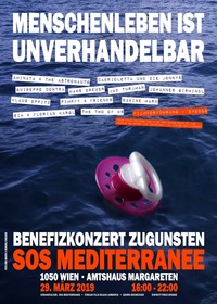 Menschenleben ist Unverhandelbar - Benefizkonzert 29. März 2019@Amtshaus Margareten