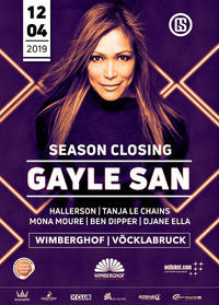 Season Closing with GAYLE SAN · Wimberghof Vöcklabruck@Asiahouse