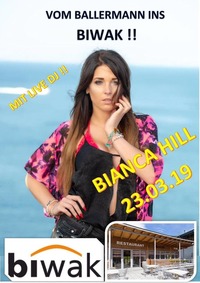 BIANCA HILL LIVE@Biwak 