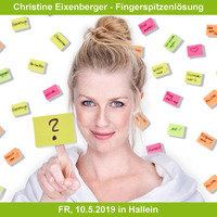 Kabarett Christine Eixenberger - Fingerspitzenlösung@Stadttheater Hallein