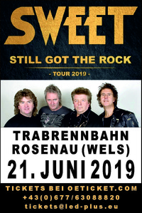 SWEET - STILL GOT THE ROCK@Trabrennbahn Wels