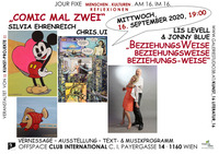 Comic-Bilder mal zwei und vielschichtige Beziehungsmuster!@Cafe Club International C.I.