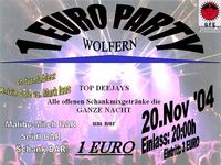 1 €uro Party@Ort