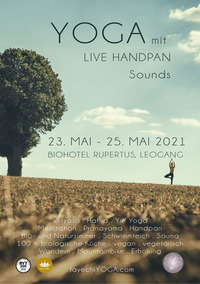 Pfingsten-Yoga-Retreat mit Handpan Sounds@Biohotel Rupertus, Leogang