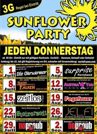 Sunflowerparty – mit Zeitlos@Sunflowerparty Kaindorf