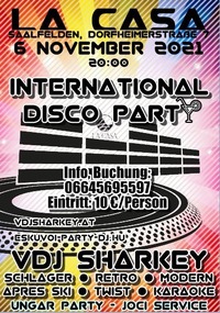 International Disco Party in Saalfelden