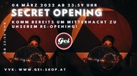 Secret Opening@GEI Musikclub