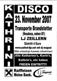 Katrin Disco@Transporte Brandstetter (Neudona, neben B1)