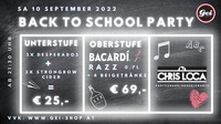 Back to School Party@GEI Musikclub