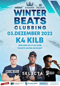 WINTER BEATS CLUBBING mit DJ SELECTA@K4 Kilb