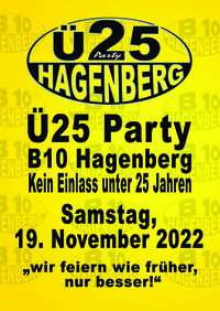 B10 Ü25 Party@B10 Hagenberg